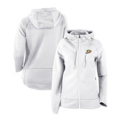 Anaheim Ducks Columbia Women's Omni-Wick Pack It Up Full-Zip Jacket - White - NHL