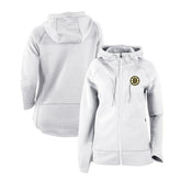 Boston Bruins Columbia Women's Omni-Wick Pack It Up Full-Zip Jacket - White - NHL