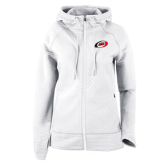 Carolina Hurricanes Columbia Women's Omni-Wick Pack It Up Full-Zip Jacket - White - NHL