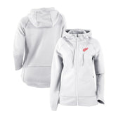 Detroit Red Wings Columbia Women's Omni-Wick Pack It Up Full-Zip Jacket - White - NHL