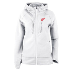Detroit Red Wings Columbia Women's Omni-Wick Pack It Up Full-Zip Jacket - White - NHL