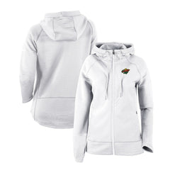 Minnesota Wild Columbia Women's Omni-Wick Pack It Up Full-Zip Jacket - White - NHL