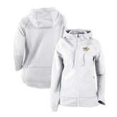 Nashville Predators Columbia Women's Omni-Wick Pack It Up Full-Zip Jacket - White - NHL