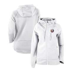 New York Islanders Columbia Women's Omni-Wick Pack It Up Full-Zip Jacket - White - NHL