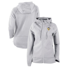 Pittsburgh Penguins Columbia Women's Omni-Wick Pack It Up Full-Zip Jacket - Gray - NHL