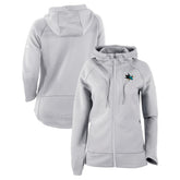 San Jose Sharks Columbia Women's Omni-Wick Pack It Up Full-Zip Jacket - Gray - NHL