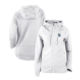 Seattle Kraken Columbia Women's Omni-Wick Pack It Up Full-Zip Jacket - White - NHL
