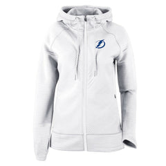 Tampa Bay Lightning Columbia Women's Omni-Wick Pack It Up Full-Zip Jacket - White - NHL
