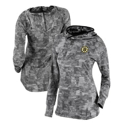 Boston Bruins Columbia Women's Omni-Wick Sunday Ball Pullover Hoodie - Black - NHL