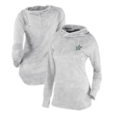 Dallas Stars Columbia Women's Omni-Wick Sunday Ball Pullover Hoodie - White - NHL
