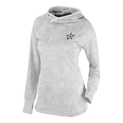 Dallas Stars Columbia Women's Omni-Wick Sunday Ball Pullover Hoodie - White - NHL