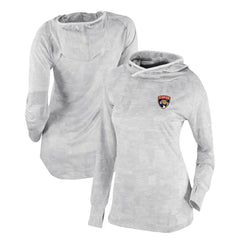 Florida Panthers Columbia Women's Omni-Wick Sunday Ball Pullover Hoodie - White - NHL