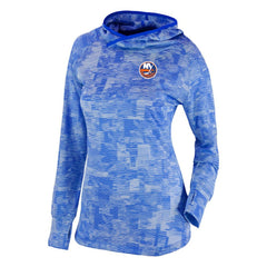 New York Islanders Columbia Women's Omni-Wick Sunday Ball Pullover Hoodie - Blue - NHL
