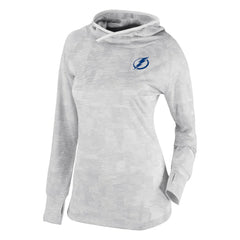 Tampa Bay Lightning Columbia Women's Omni-Wick Sunday Ball Pullover Hoodie - White - NHL