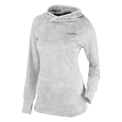 Washington Capitals Columbia Women's Omni-Wick Sunday Ball Pullover Hoodie - White - NHL