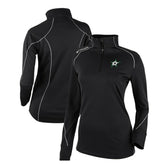 Dallas Stars Columbia Women's Omni-Wick Shotgun 2.0 Quarter-Zip Pullover Top - Black - NHL