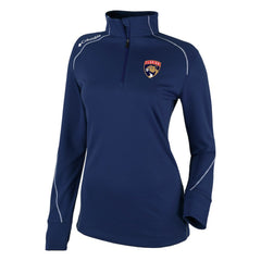 Florida Panthers Columbia Women's Omni-Wick Shotgun 2.0 Quarter-Zip Pullover Top - Navy - NHL