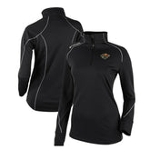 Minnesota Wild Columbia Women's Omni-Wick Shotgun 2.0 Quarter-Zip Pullover Top - Black - NHL