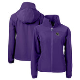 Baltimore Ravens Cutter & Buck Women's Charter Eco Recycled Full-Zip Jacket Purple | NFL