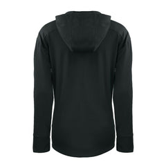 New York Giants Cutter & Buck Women's Helmet Daybreak Eco Recycled Half-Zip Hoodie Black | NFL