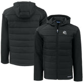 Indianapolis Colts Cutter & Buck Helmet Big & Tall Evoke Hybrid Eco Softshell Recycled Full-Zip Hoodie Jacket Black | NFL