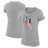 Detroit Tigers G-III 4Her by Carl Banks Women's Super-Slim Fit Lightweight Baseball Girls T-Shirt - MLB