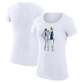Los Angeles Dodgers G-III 4Her by Carl Banks Women's Super-Slim Fit Lightweight Baseball Girls T-Shirt - MLB