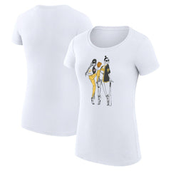 Pittsburgh Pirates G-III 4Her by Carl Banks Women's Super-Slim Fit Lightweight Baseball Girls T-Shirt - MLB