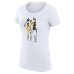 Pittsburgh Pirates G-III 4Her by Carl Banks Women's Super-Slim Fit Lightweight Baseball Girls T-Shirt - MLB