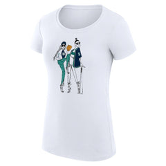 Seattle Mariners G-III 4Her by Carl Banks Women's Super-Slim Fit Lightweight Baseball Girls T-Shirt - MLB