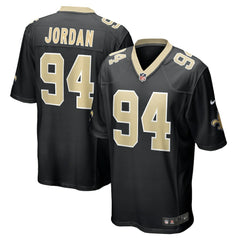 Cameron Jordan New Orleans Saints Team Game Jersey Black | Nike for Sale