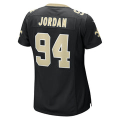Cameron Jordan New Orleans Saints Women's Team Game Jersey Black | Nike for Sale