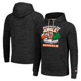 Cincinnati Bengals Homage Unisex Hyperlocal Raglan Pullover Hoodie Charcoal | NFL