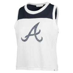 Atlanta Braves '47 Women's Plus Size Waist Length Muscle Tank Top - MLB