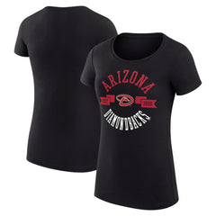Arizona Diamondbacks G-III 4Her by Carl Banks Women's Super-Slim Fit Lightweight City Graphic T-Shirt - MLB