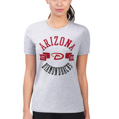 Arizona Diamondbacks G-III 4Her by Carl Banks Women's Super-Slim Fit Lightweight City Graphic T-Shirt - MLB