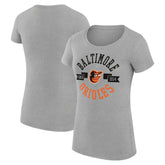 Baltimore Orioles G-III 4Her by Carl Banks Women's Super-Slim Fit Lightweight City Graphic T-Shirt - MLB