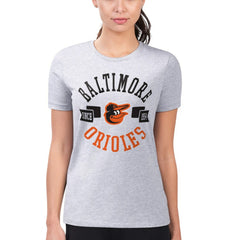 Baltimore Orioles G-III 4Her by Carl Banks Women's Super-Slim Fit Lightweight City Graphic T-Shirt - MLB