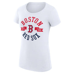 Boston Red Sox G-III 4Her by Carl Banks Women's Super-Slim Fit Lightweight City Graphic T-Shirt - MLB
