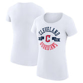 Cleveland Guardians G-III 4Her by Carl Banks Women's Super-Slim Fit Lightweight City Graphic T-Shirt - MLB
