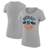 Detroit Tigers G-III 4Her by Carl Banks Women's Super-Slim Fit Lightweight City Graphic T-Shirt - MLB
