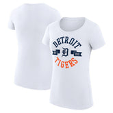 Detroit Tigers G-III 4Her by Carl Banks Women's Super-Slim Fit Lightweight City Graphic T-Shirt - MLB