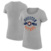 Houston Astros G-III 4Her by Carl Banks Women's Super-Slim Fit Lightweight City Graphic T-Shirt - MLB