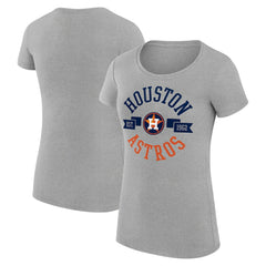 Houston Astros G-III 4Her by Carl Banks Women's Super-Slim Fit Lightweight City Graphic T-Shirt - MLB