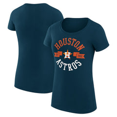 Houston Astros G-III 4Her by Carl Banks Women's Super-Slim Fit Lightweight City Graphic T-Shirt - MLB
