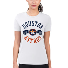 Houston Astros G-III 4Her by Carl Banks Women's Super-Slim Fit Lightweight City Graphic T-Shirt - MLB