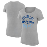 Kansas City Royals G-III 4Her by Carl Banks Women's Super-Slim Fit Lightweight City Graphic T-Shirt - MLB