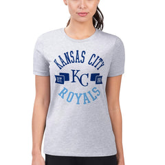Kansas City Royals G-III 4Her by Carl Banks Women's Super-Slim Fit Lightweight City Graphic T-Shirt - MLB