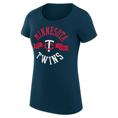 Minnesota Twins G-III 4Her by Carl Banks Women's Super-Slim Fit Lightweight City Graphic T-Shirt - MLB