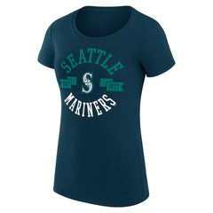 Seattle Mariners G-III 4Her by Carl Banks Women's Super-Slim Fit Lightweight City Graphic T-Shirt - MLB